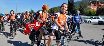 Payas'ta Cumhuriyet Bisiklet Turu Düzenlendi